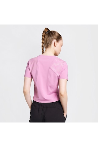 Lescon Kadın Koşu Kısa Kol Pembe T-shirt 26b-2004