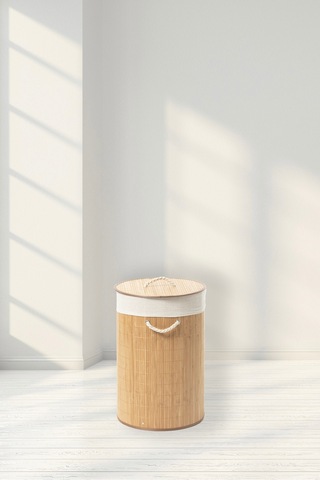 Bambu Sepet 40x30x60 Cm Çok Renkli