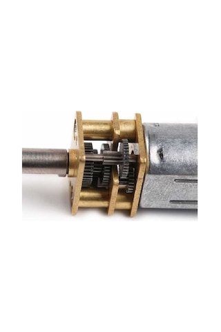Metal Redüktörlü Mikro Motor 100Rpm N20 Dc12V