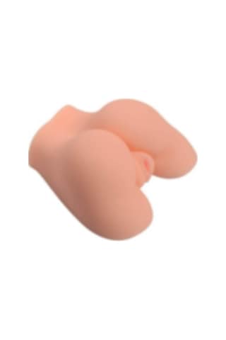 Lilitu Shop 2 Işlevli 3D Realistik Kalça Suni Vajina Anüs - Small Red Plum