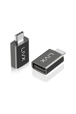 Livx Usb 3.1 To Type-c 10gbps Veri Aktarımı 3a Hızlı Şarj Ve Data Aktarımı Çevirici Dönüştürücü Otg Adaptör Gray Otgks Sku: Smg8690010631107