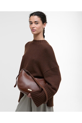 Barbour Sorrel Deri Sling Kol Çantası Br11 Brown Kahverengi