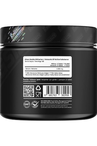 Kingsize Nutrition Betaine Anhydrous 180 Tablet