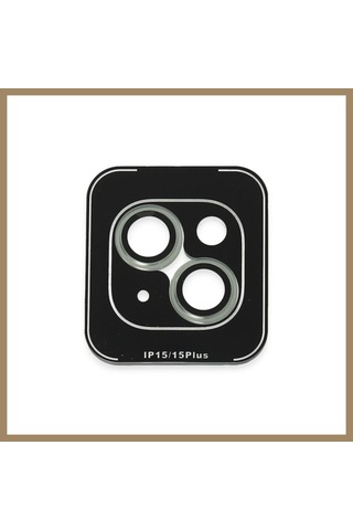 Kahveci.store Joko Apple Uyumlu iPhone 15 Uyumlu Pvd Metal Kamera Lens - Açık Yeşil 22