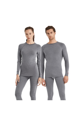 Blackspade Unisex Termal Tişört 2. Seviye 9259 Gri Melanj