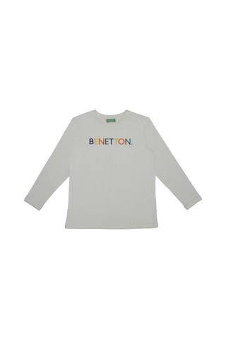 United Colors Of Benetton Benetton Bnt-b21657 Erkek Çocuk T-shirt Ekru