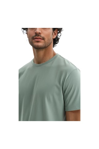 Ar-ma Erkek Regular Fit Pamuk Süprem Basic Bisiklet Yaka Tişört Y31344408002 Yeşil Melanj 2XL
