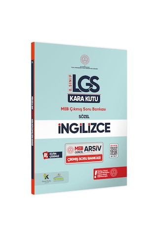 8.Sınıf LGS İngilizcenin Kara Kutusu Dijital Çözümlü Çıkmış Soru Bankası