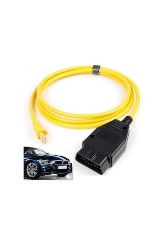 Koodmax - Bmw Esys Icom Obd2 Gizli Özellik Açma Cihazı Enet Kablo F Serisi