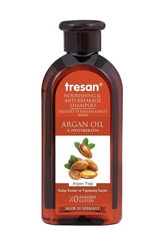 Tresan Argan Yağı Phytokeratin Besleyici ve Kırılma Karşıtı Şampuan 300 ML