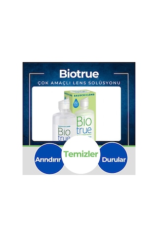 Biotrue Bioture 300 Ml Lens Solüsyonu 4 Kutu Stk:28-04