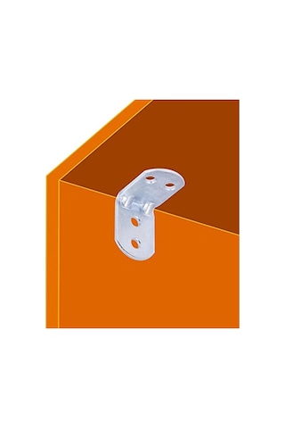 10 Adet 30x30x22 Mm L Demir Gönye - Mobilya Bağlantı Elemanı