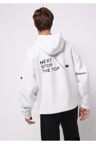 Colin's Colins Oversize Fit Erkek Beyaz Sweatshirt Cl1076493 Q1.v1 Ofw Beyaz