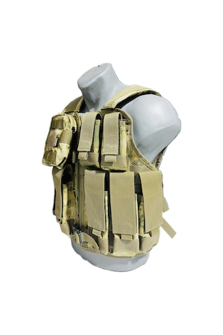 Sungu Askeri Shop Unisex Ak47 Yelek Sarı