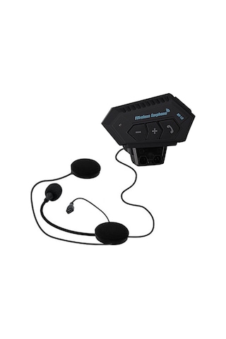 Gajeena Motorsiklet Kaskı İçin Bluetooth Kulaklık - Kablosuz Müzik Ve Telefon Görüşmesi