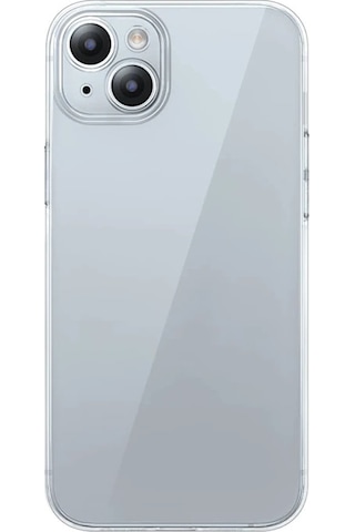 Baseus iPhone Uyumlu 15 Plus Schott Serisi Şeffaf Silikon Kılıf + Tempered Ekran Koruyucu Set- 5775