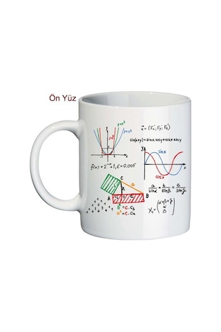 Matematik Öğretmenine Öğretmenler Günü Hediyesi Kupa Bardak