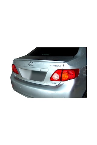 Toyota Corolla 2007-2011 Uyumlu Yedek Parça Anatomik Spoiler Boya