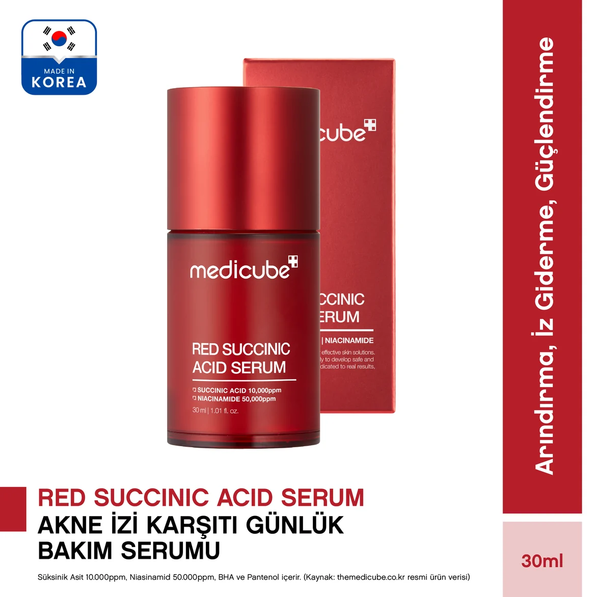 Medicube Red Succınic Acid Clarifying Serum 30ml