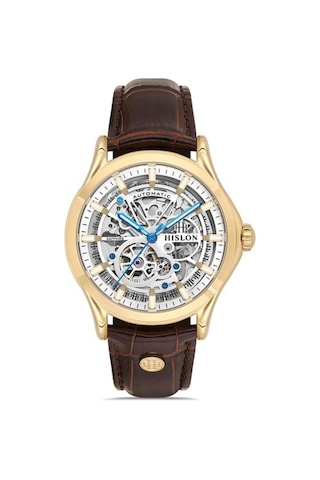Hislon Sd201g-16kg Otomatik Erkek Kol Saati Altın
