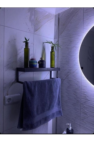 lyla concept Arya Raflı Havluluk (506780824) Siyah