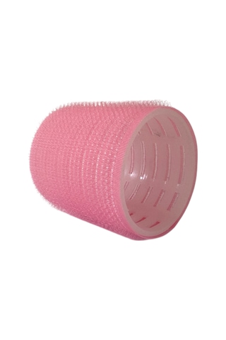 Croc 1230 Pembe Büyük Boy Bigudi 2li Cırtlı - Yapışkanlı Bigudi Pembe