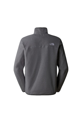 The North Face M 100 Glacıer Erkek Kısa Fermuar Polar Nf0a855w4hj1 Gri