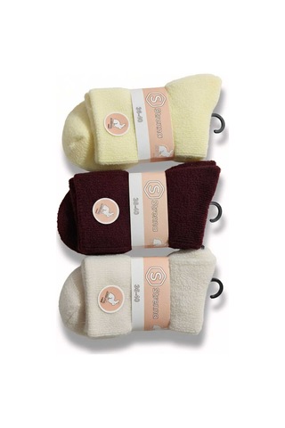 Angora Yün Tavşan Yünü Çorap Asorti 3'lü Set Set 2