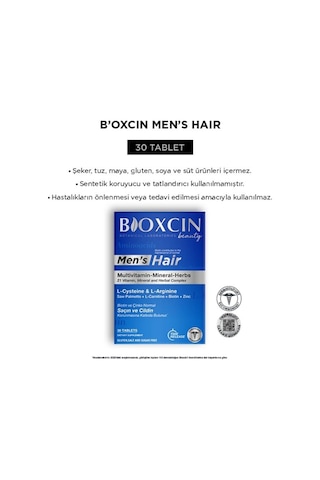 Bioxcin Beauty Men's Hair 30 Tablet
