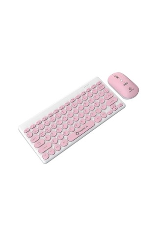 Gravion Km-bt37 Kablosuz Klavye Mouse Seti, Bluetooth + Usb Dongle 2.4g, 78 Tuş Kompakt, Türkçe Q, P Diğer