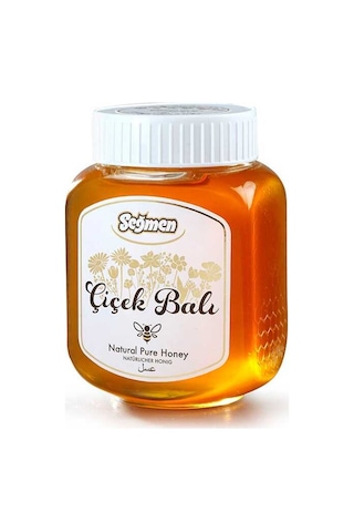 Seğmen Süzme Çiçek Balı Kavanoz 450 G