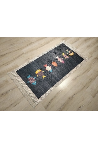 Yamalı Home Style Deri Taban M1516-80X150 Çok Renkli