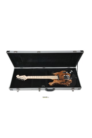 Elektro Gitar Telecaster Saatli Custom Epoksi & Yıllanmış Ağaç Kişiye Özel Suhr Burst
