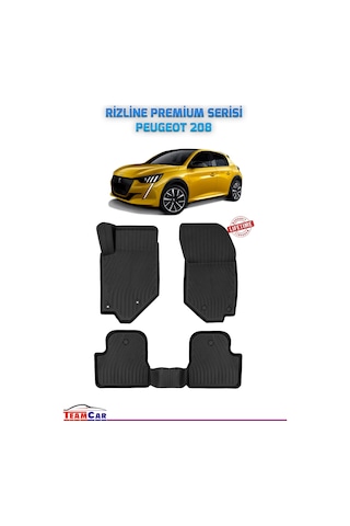 Teamcar Peugeot 208 2020 Sonrası Uyumlu Premium Seri Havuzlu Pasp