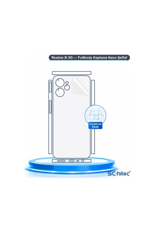 Realme 9i 5g Uyumlu Fullbody Arka Kaplama Hidrojel Koruyucu Film 74557351