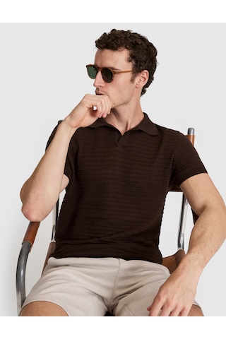 Pierre Cardin Erkek Koyu Kahverengi Kazak /triko 50320799-vr084