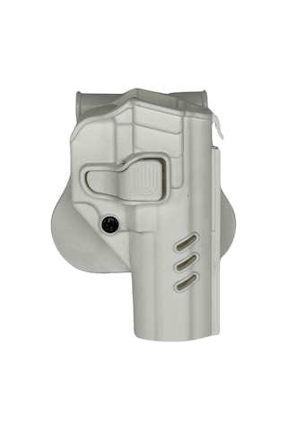 Beyaz // Beretta F92 Uyumlu Polimer Taktik Kılıf Beyaz