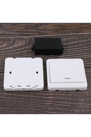 Homyl 2 Adet Evrensel Kablosuz Uzaktan Kumanda Anahtarı Verici Tarif Edildiği Gibi