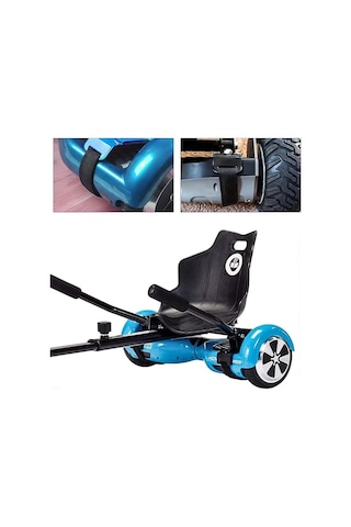 Citymate Elektrikli Kaykay Hoverkart Aksesuarı Cırtı Tüm Modeller Uyumlu Hoverkart Cırt 1 Çift 2 Adet