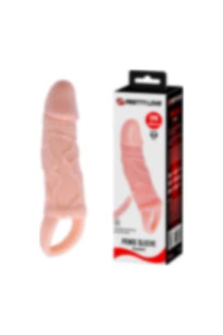 Lilitu Shop Pretty Breyden 3 CM Dolgulu Uzatmalı Penis Kılıfı