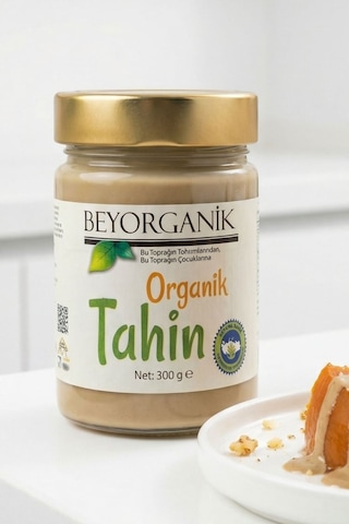Beyorganik Salmonellea Analizli Organik Tahin 300gr Beyorganik Salmonellea Analizli Organik Tahin 300gr