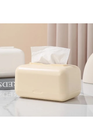 Kosona Beyaz Plastik Masa Arıtma Kutusu - Özel Yaya Desteği İle Ev, Salon, Masaüstü Kullanıma Uygun - Dayanıklı Ve Şık Tasarım Diğer