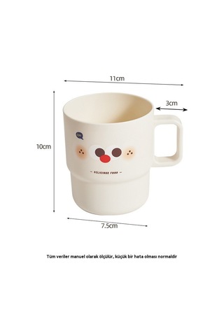 Aurora Sevimli Gargara Bardağıbeyaz Beyaz