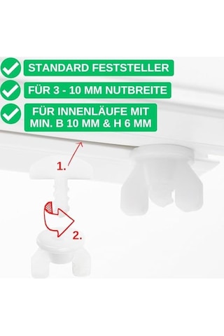 Orret Home 20 Adet Perde Durdurma Aparatı Korniş Sonlama Düğmesi, Perde Stoperi Ve Sonu Kilidi, Plastik Stop Finisher, Stop Korniş Ucu Tutucu Seti Açık Altın
