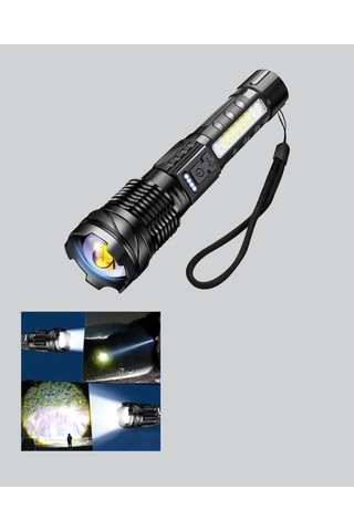 Outdoor Ve Acil Durum İçin Güçlü Led El Feneri