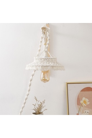 Homyl Abajur Boho Yaratıcı Tavan Kolye Kreş Dekorları