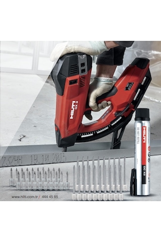 Hilti Yeni Nesil GX3 Tabanca Çivi + Gaz + Tabanca
