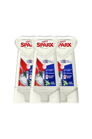 Asperox Sparx Diamond Plus 650 Ml Losyon Sıvı Bulaşık Deterjanı 3adet