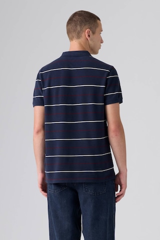 Levi's Erkek Original Doyle Çizgili Lacivert Polo Yaka T-shirt-16491