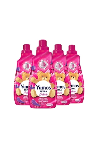 Yumoş Çamaşır Yumuşatıcısı Extra Konsantre Orkide 4 x 1440 ML